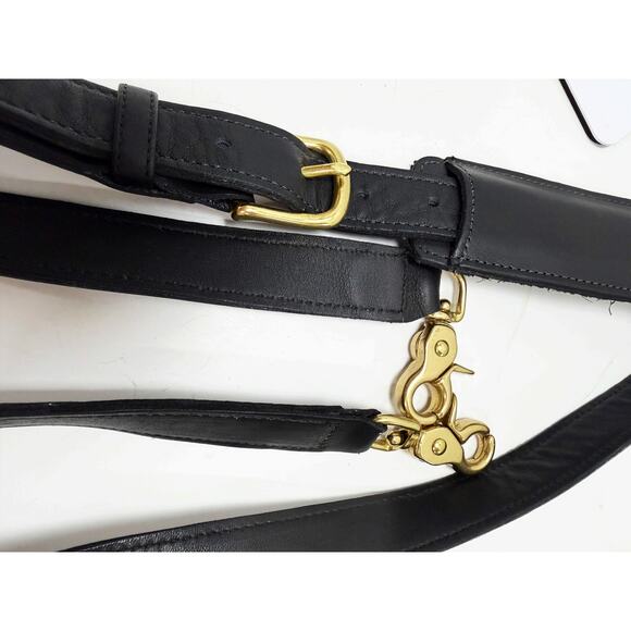 Coach Briefcase 5265 Leather Legacy Lexington Messenger Bag Black/Brass Vintage - Picture 10 of 16